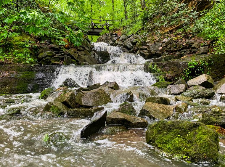 waterfall, rain bareel