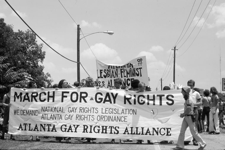 Atlanta 50 Years After Stonewall, march for gay rights