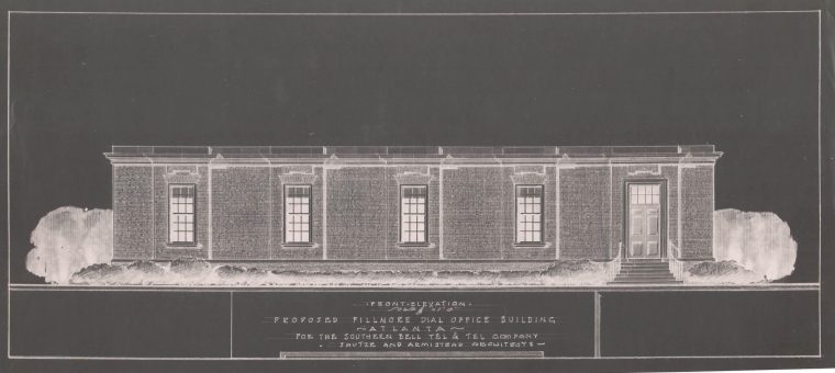 Facade of Southern Bell Telephone and Telegraph Company