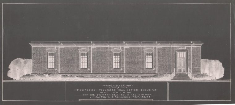 Facade of Southern Bell Telephone and Telegraph Company