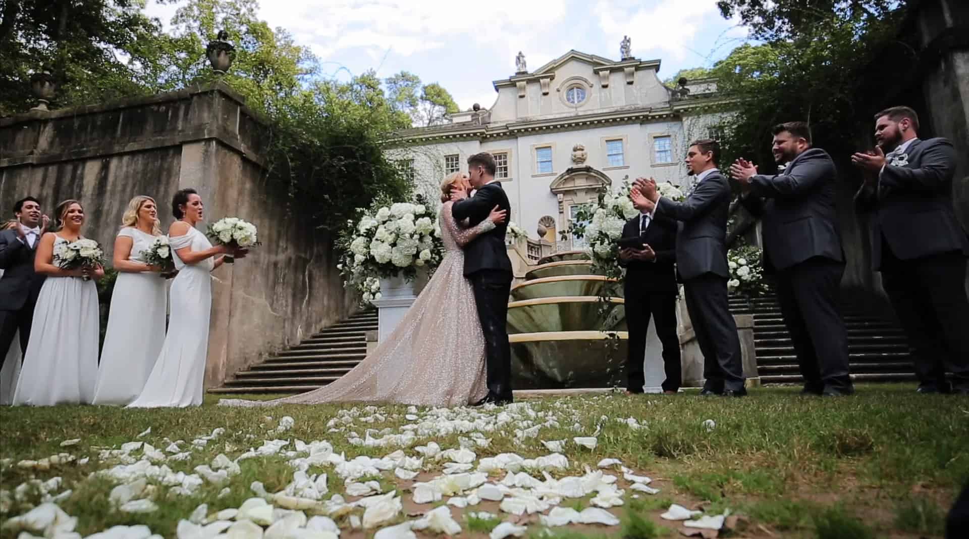 Atlanta history shop center wedding