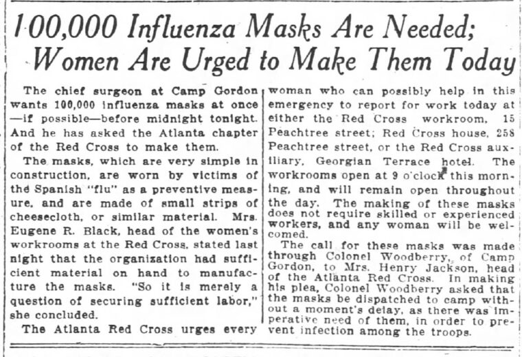 call for many masks