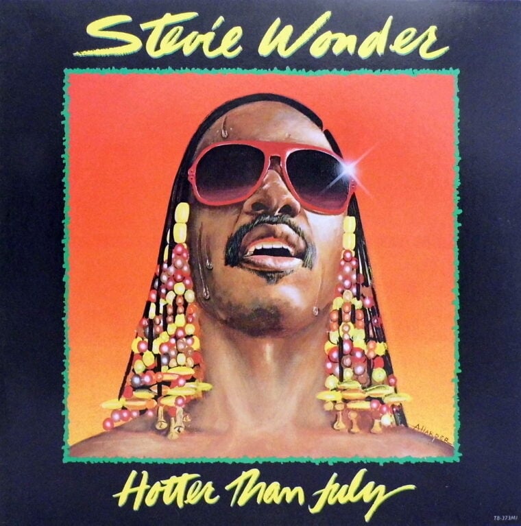 Stevie Wonder, Hotter than July album art