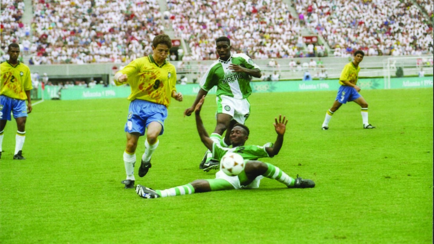 Nigerian Soccer action shots