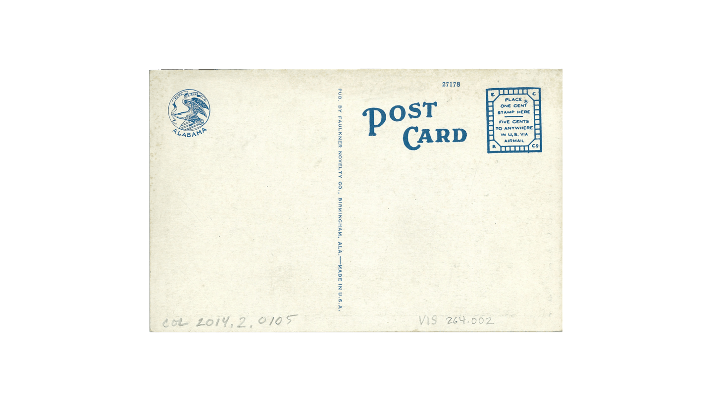 wish you were here postcard (back)
