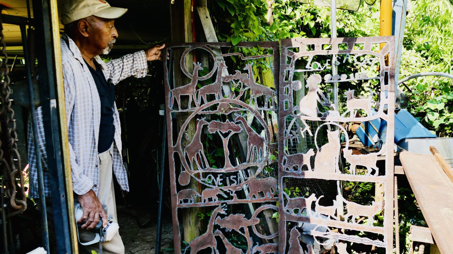 documenting vernacular landscapes during the pandemic, house with many artifacts