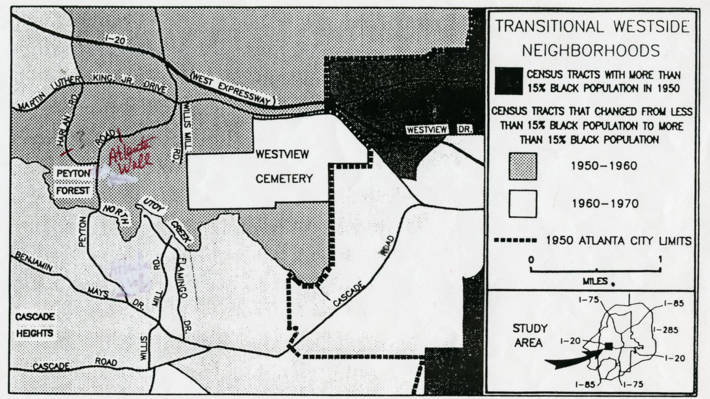 Atlanta Wall, map screenshot