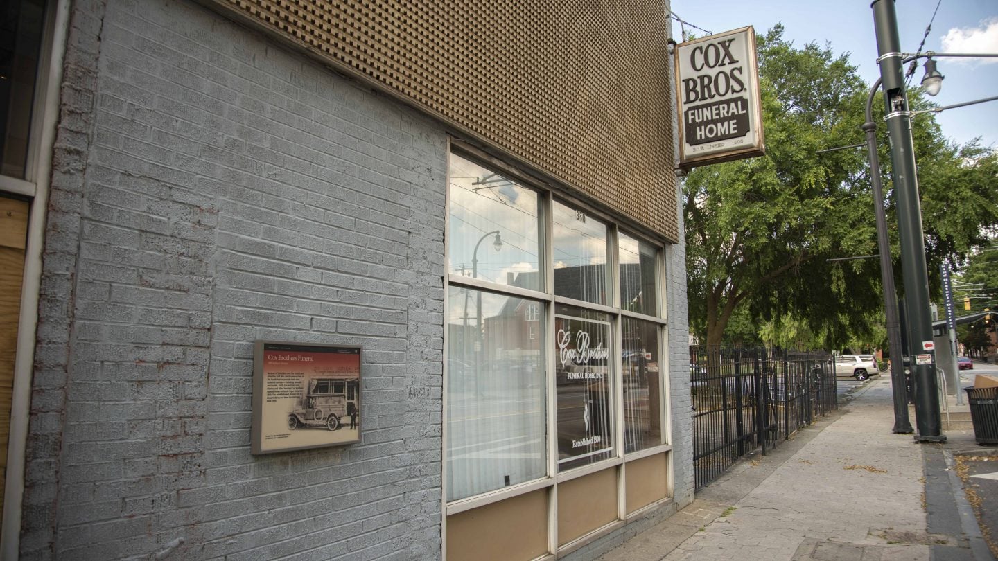 Cox Brothers store front