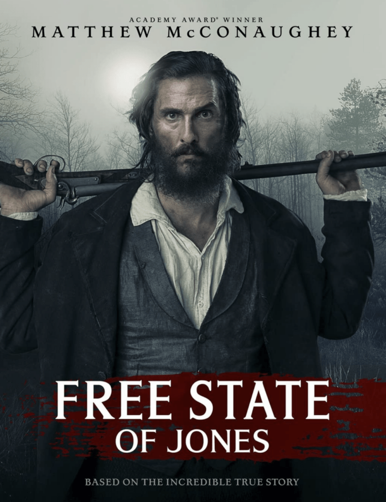 Free State of Jones movie poster