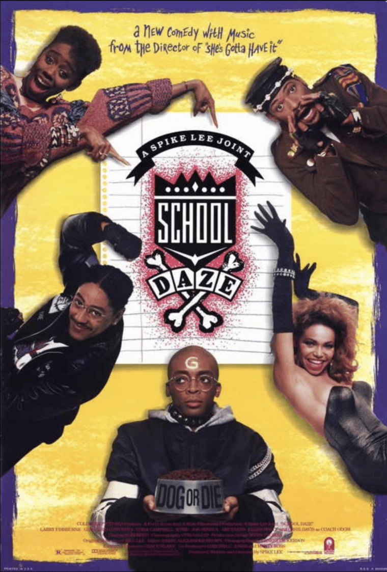 School Daze movie poster