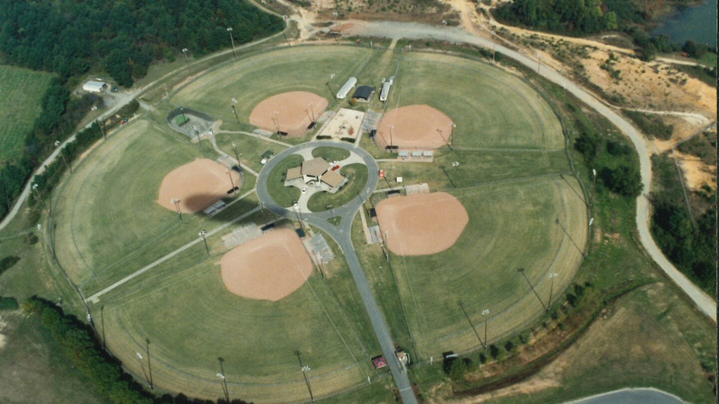 Aerial View of Golden Park