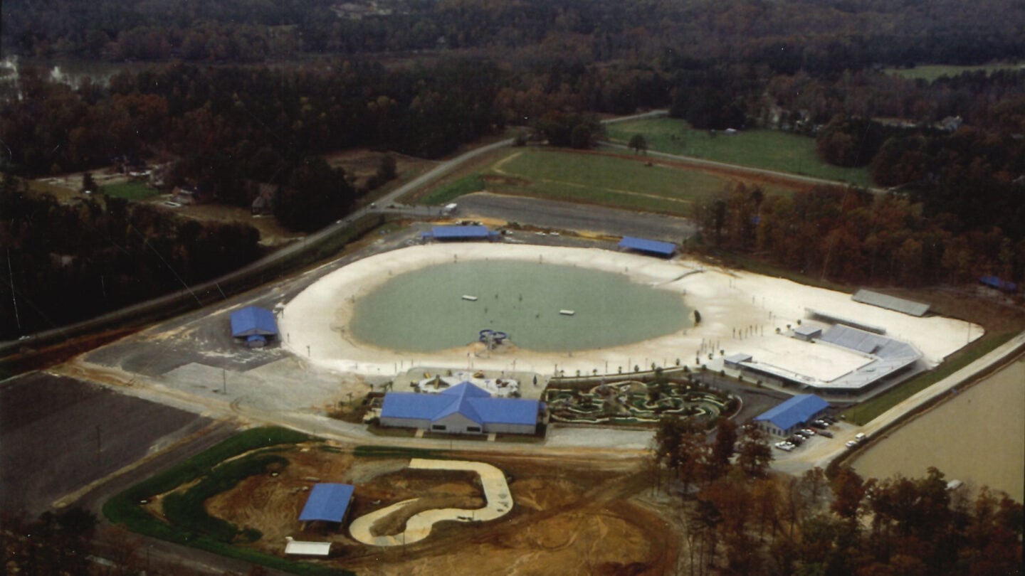 Aerial View of Atlanta Beach Facilities