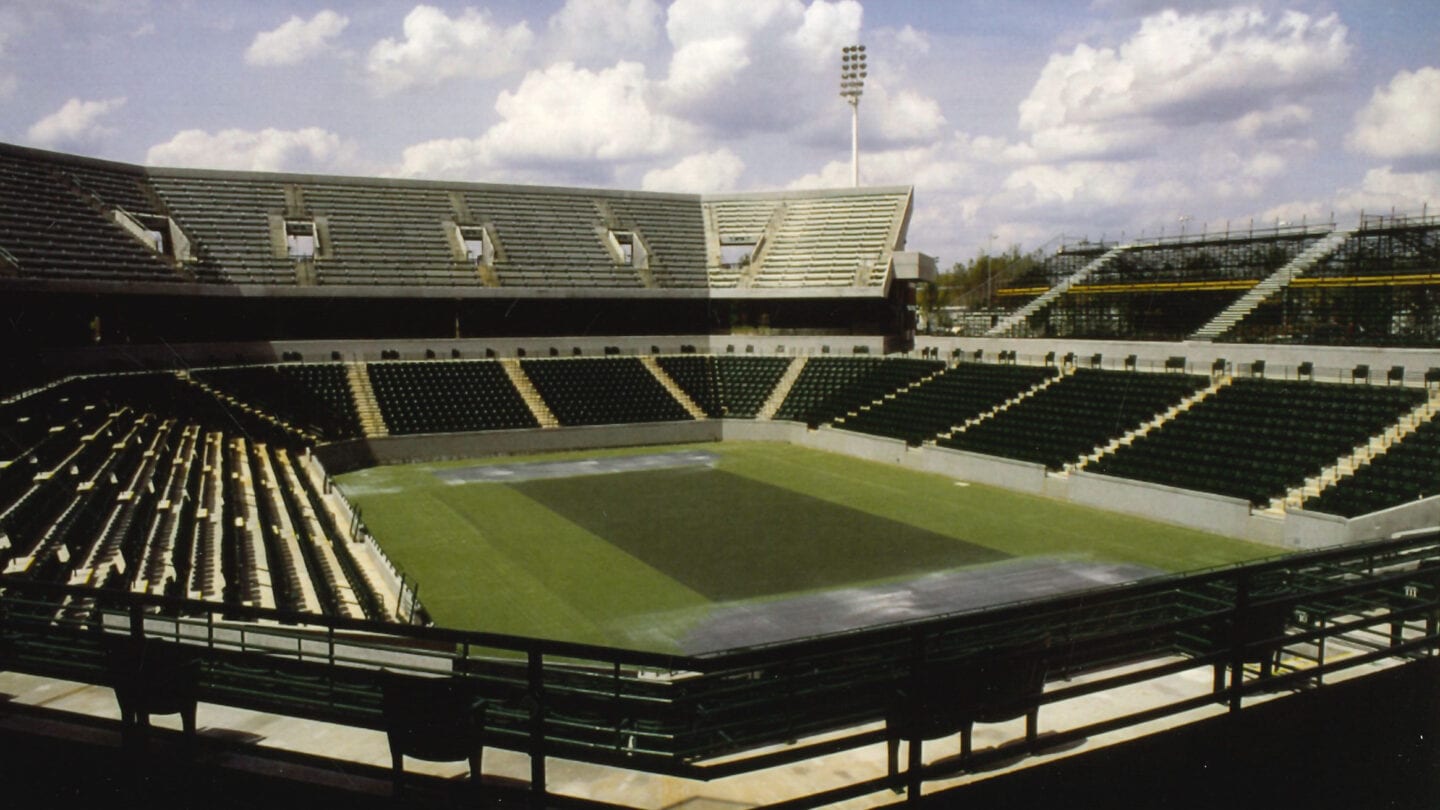 Interior of Stone Mountain Tennis Center Main Arena