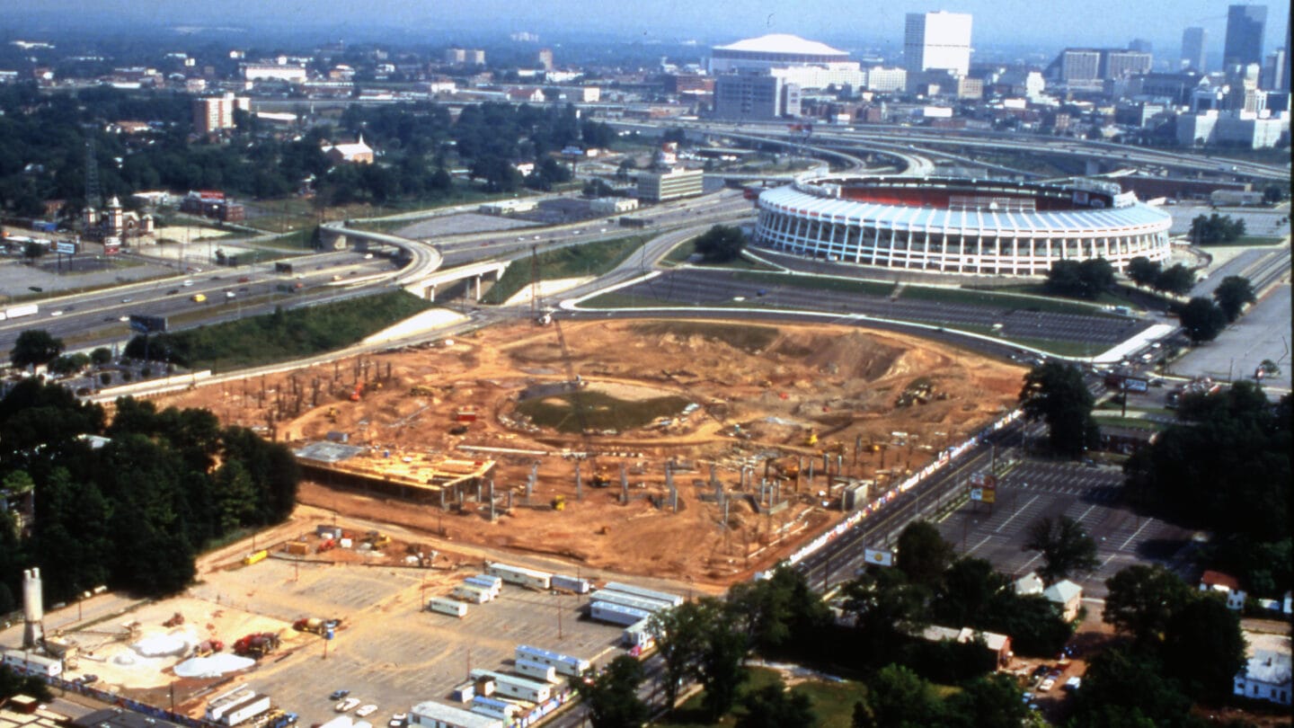 Centennial Olympic Stadium transformed into Turner Field