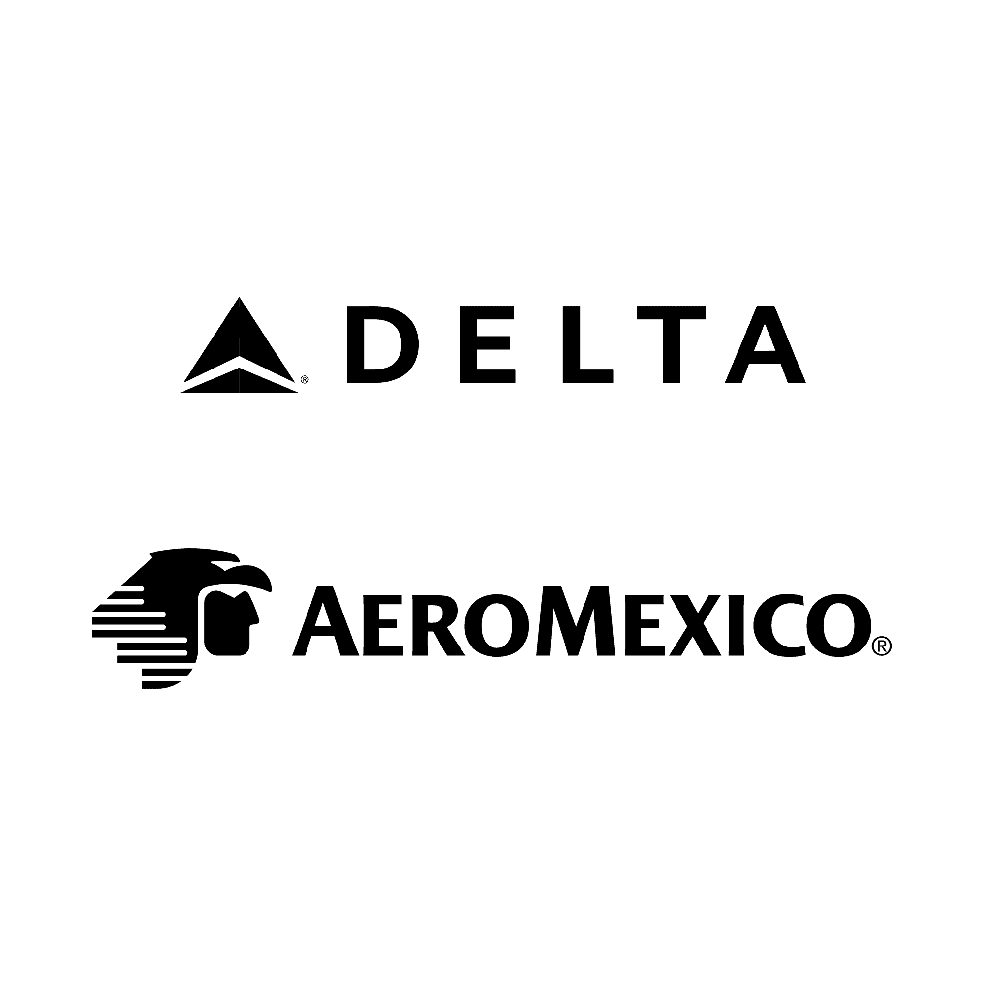 Delta & AeroMexico Logo