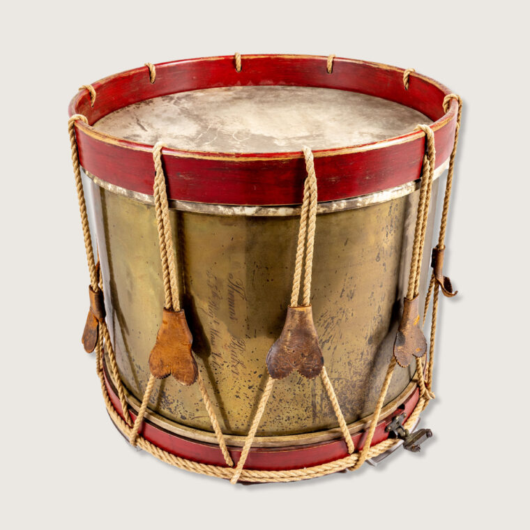 Thomas Baker’s Drum, 55th Massachusetts Infantry, 1864