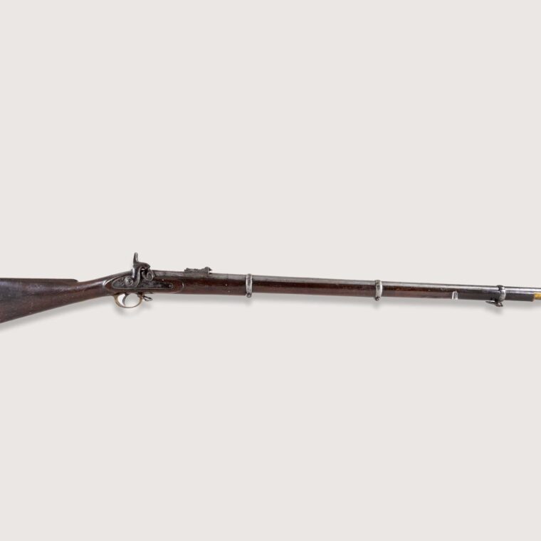 Private Scott Green’s Discharge Papers and Rifle-Musket, 1st U.S. Colored Infantry, 1865