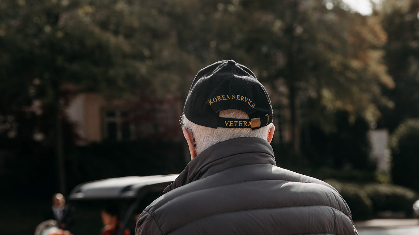 Veteran's day ceremony