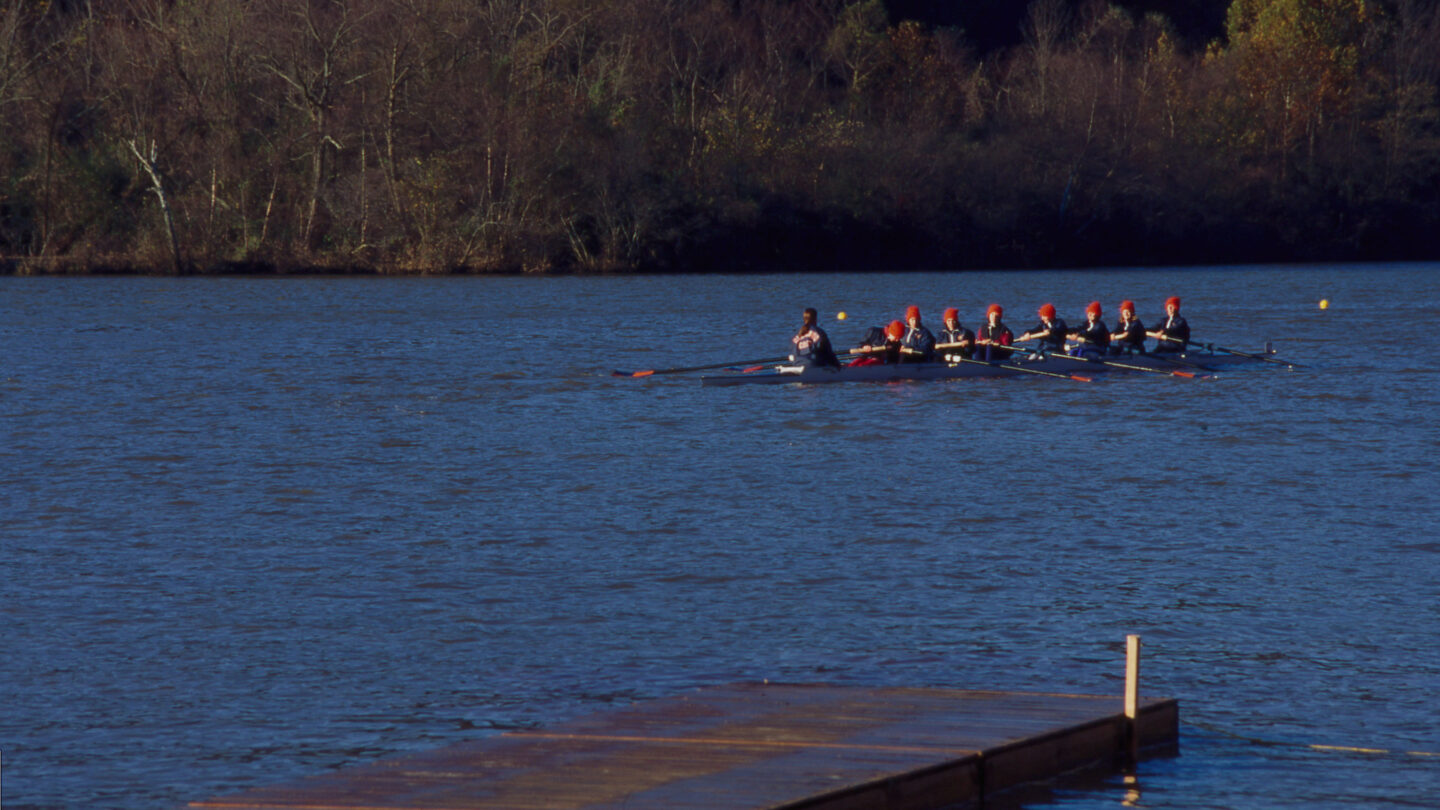 Rowers in the Chattahoochee River