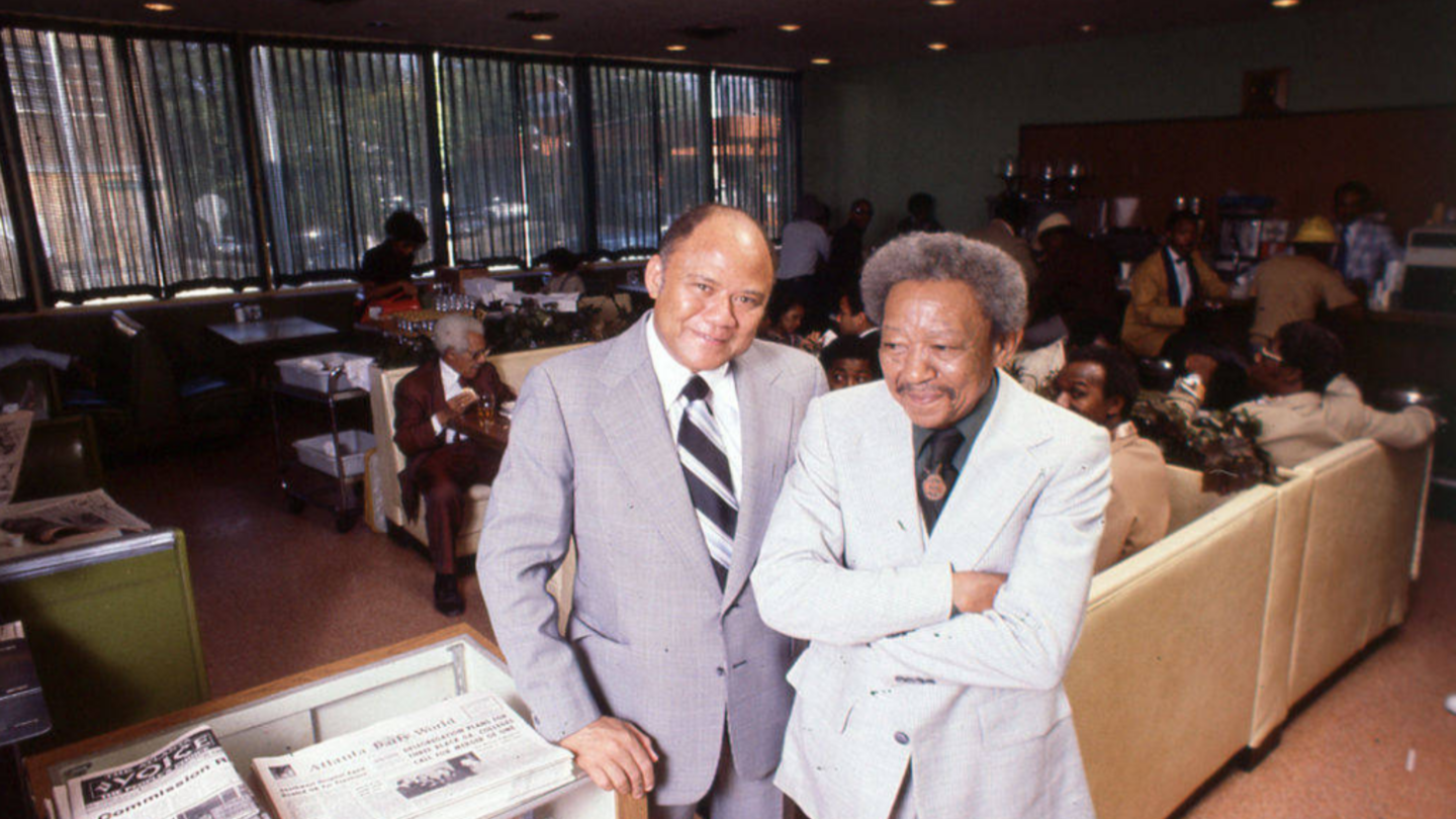 James and Robert Paschal pose for a photograph