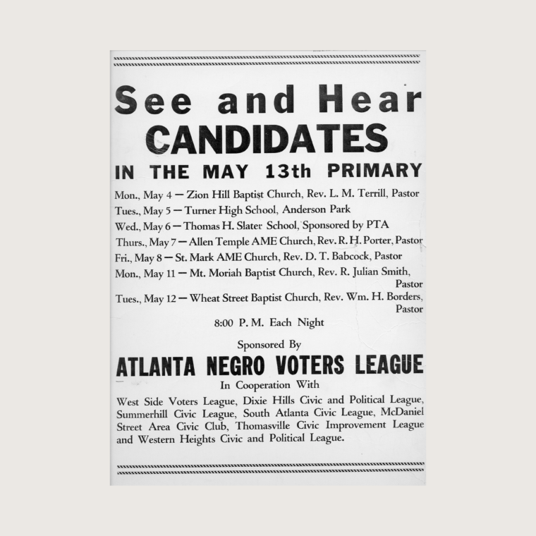 Atlanta Negro Voters League