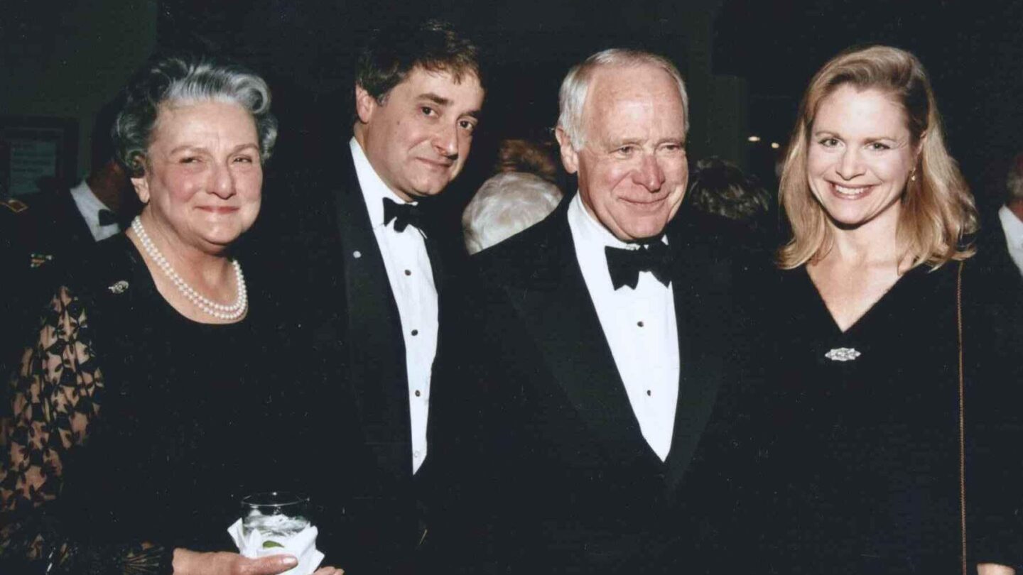 Atlanta History Center President and CEO Sheffield Hale with his parents Anne and Bradley Hale, and sister Ellen Hale Jones