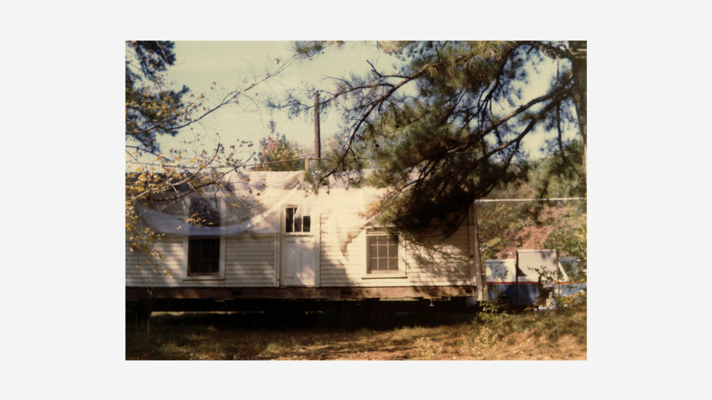 Ca. 1845 Tullie Smith House on its original site on N. Druid Hills Road, 1960s