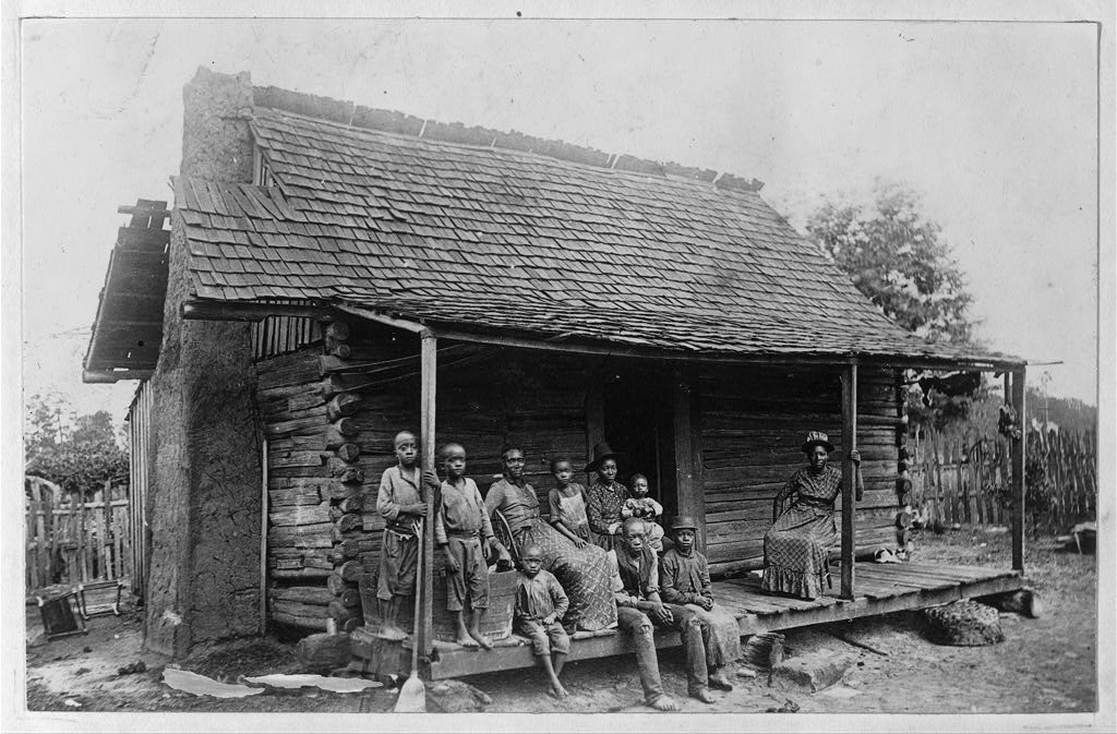 A slave cabin in Barbour County
