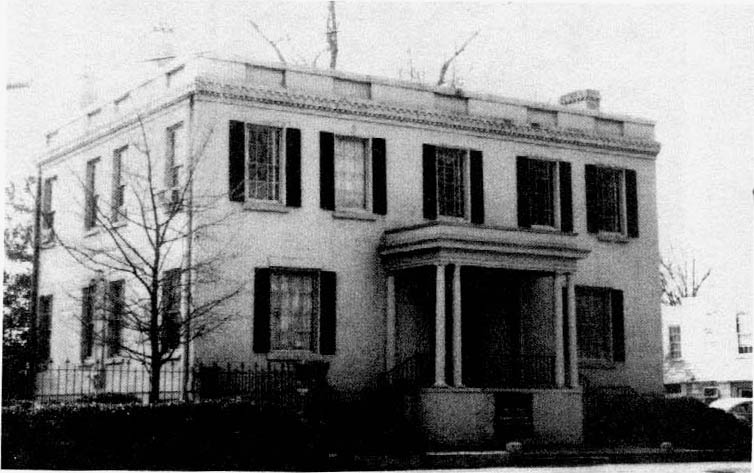 Amanda Dickson's house in Augusta, Georgia.