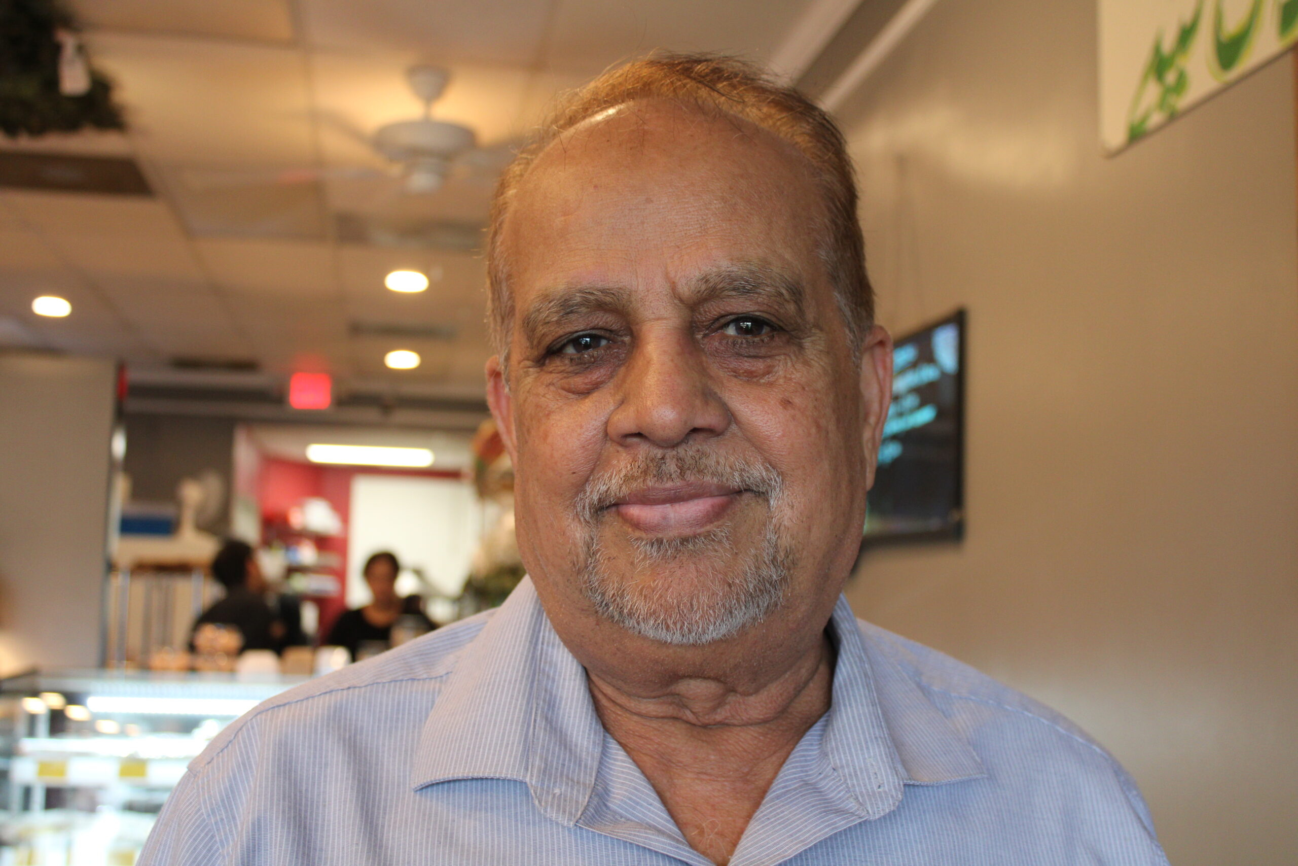 Azhar Mehmood, co-owner of Dil Bahar Cafe