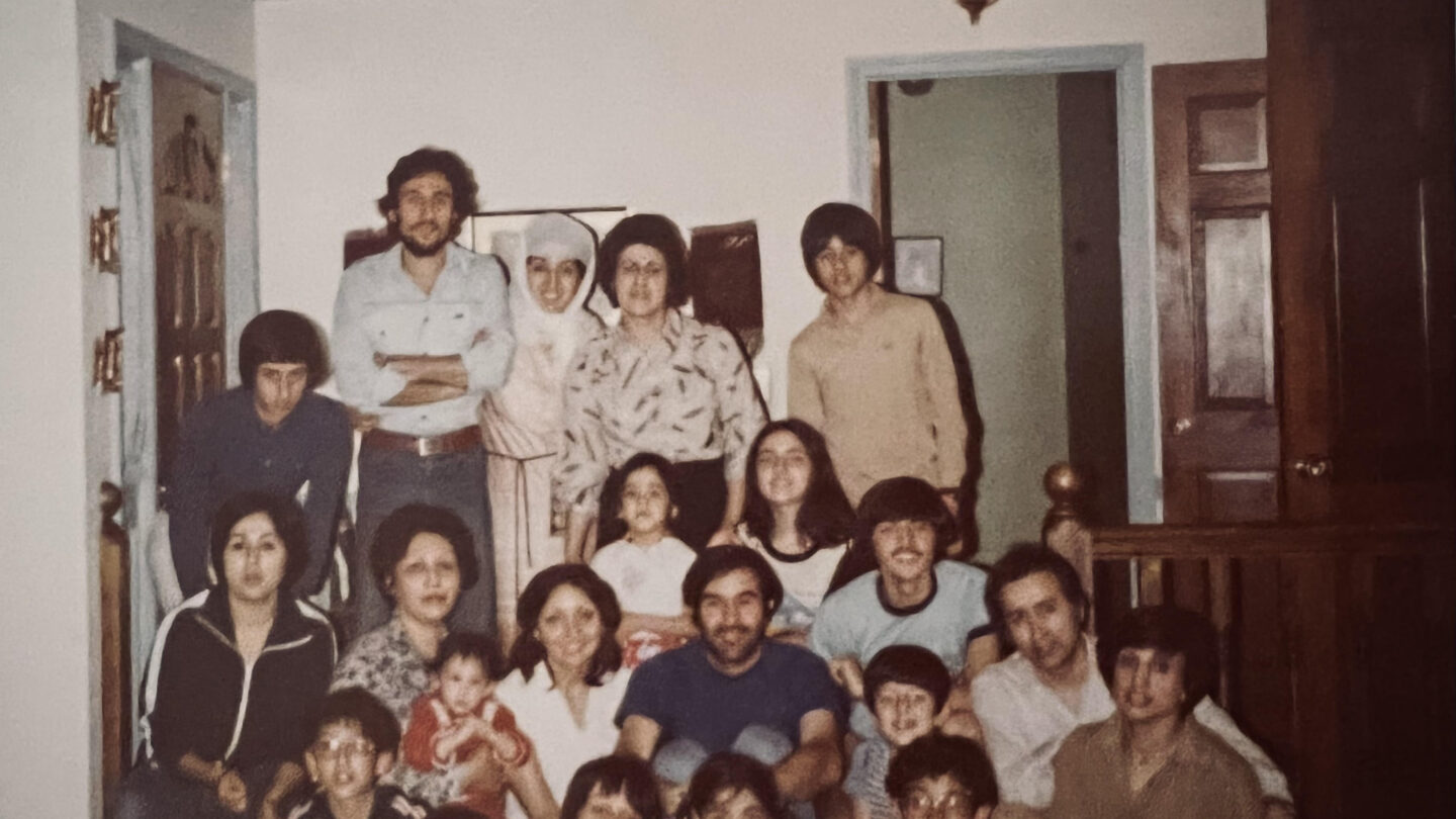 An early Afghan community gathering in Gharzai and Mariam's home in Newnan, Georgia