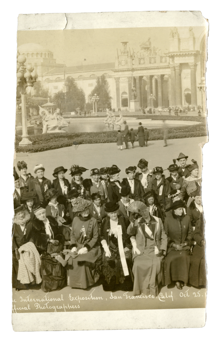 Georgia Delegation of the United Daughters of the Confederacy at the Panama Pacific International Exposition in San Francisco, 1915