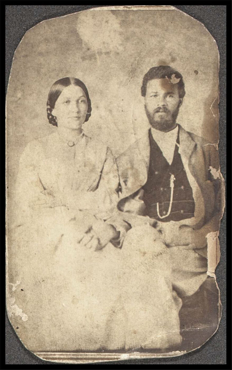 Jefferson and Lucinda Carhart Long, circa 1880