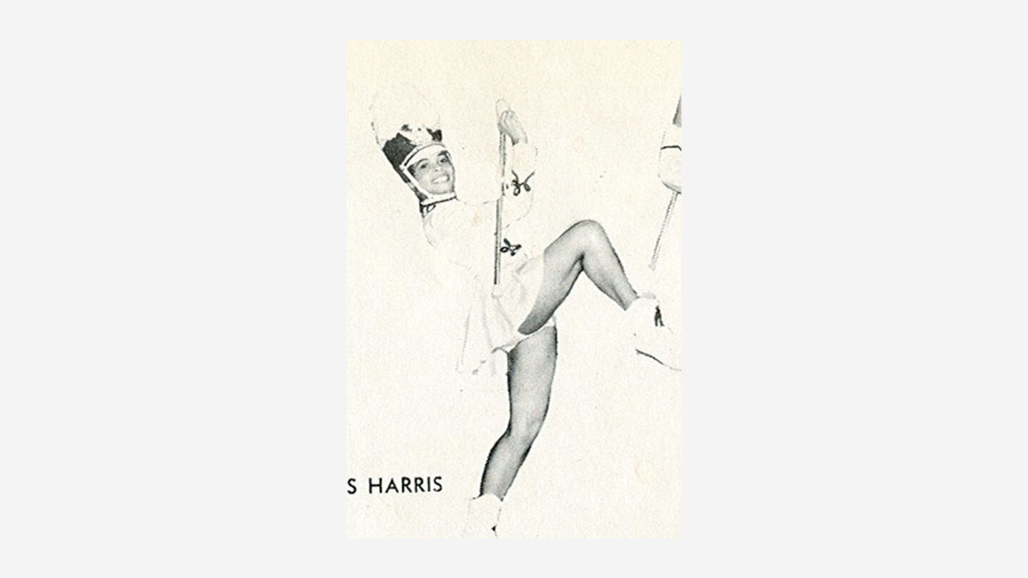 Deloris Harris Hughes in 1953