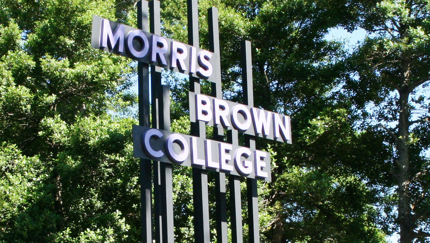 Morris Brown College sign