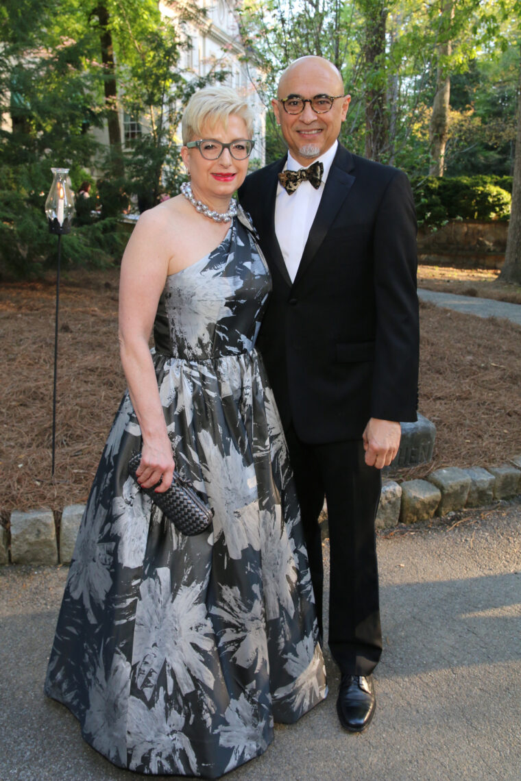 Carol B. Tome´ with her husband Ramon at the 2019 Swan House Ball. She is only the 12th CEO in the 114-year history of UPS.