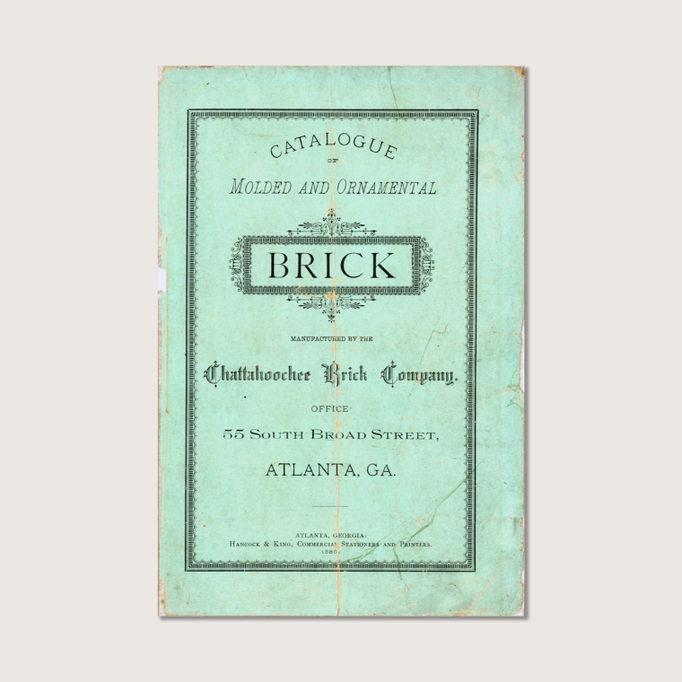 Chattahoochee Brick Company catalog
