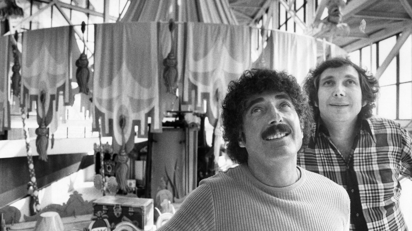 Sid and Marty Krofft at their indoor amusement park, The World of Sid and Marty Krofft