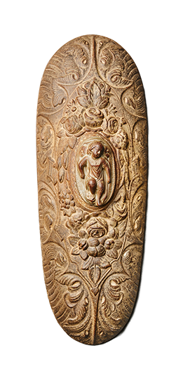 Victorian cast–iron grave ornament